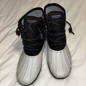Sperry Saltwater Honeycomb Duck Boots